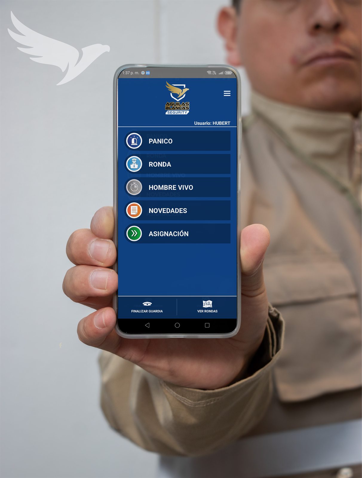 Centro de monitoreo y aplicativo operativo